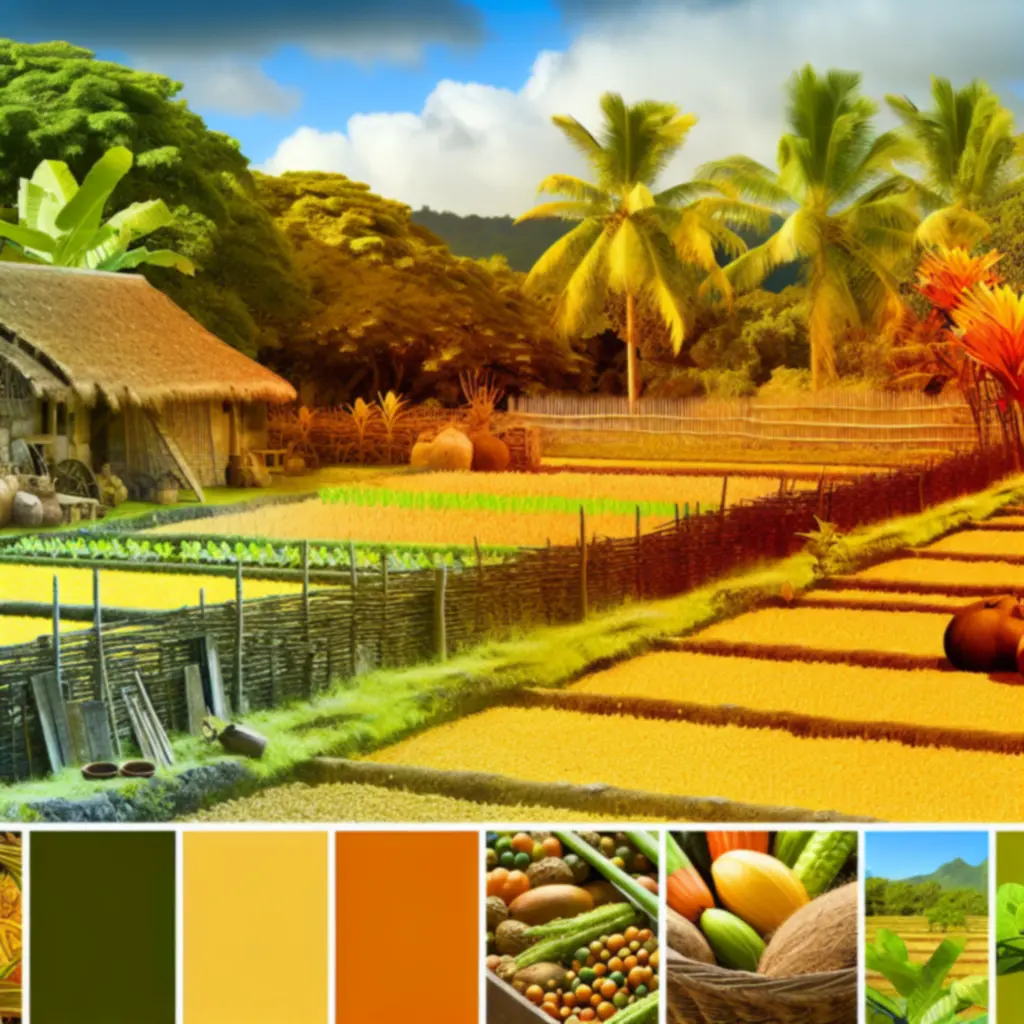 Pola uprawne gotowe do zbioru