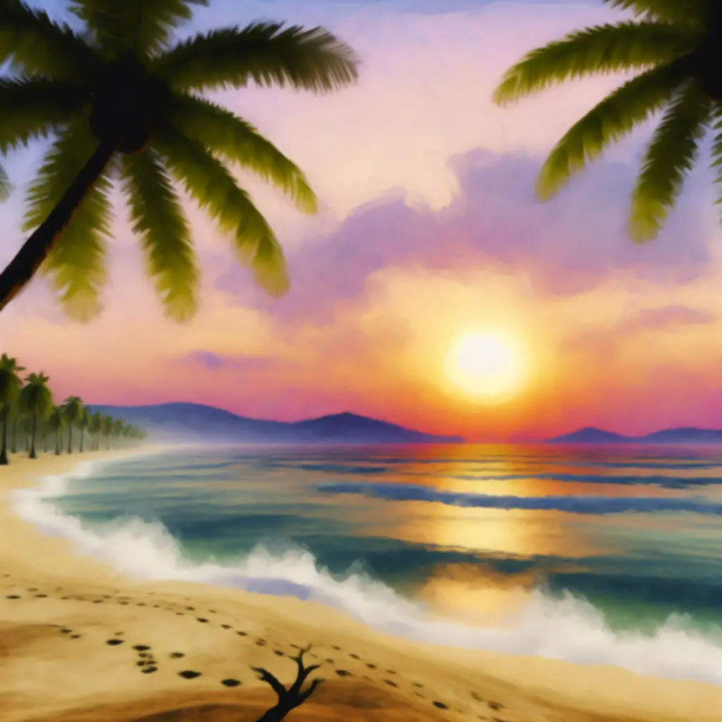 Tropikalny krajobraz wyspy — Spirit of the Island